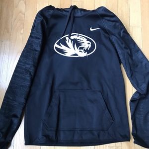 Nike Sm Mizzou Dri-Fit Hoodie with Thumbholes